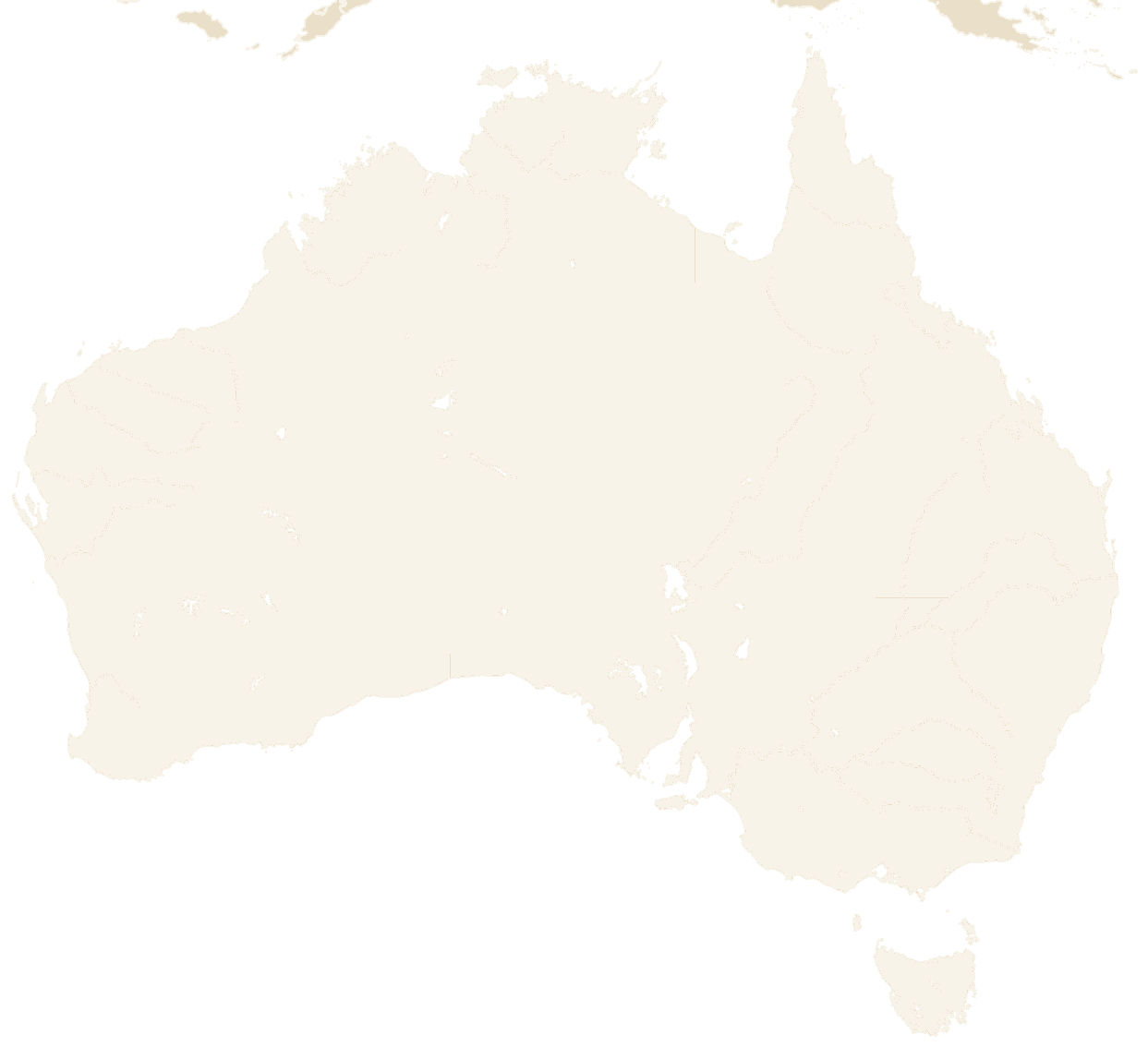 Map of Australia — the regional and remote communities Regional Reach serves